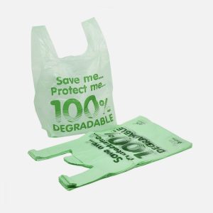 oxo Bio Degradable Plastic Vest Carrier Bags